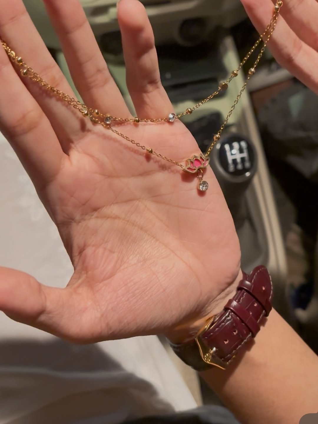 The Lotus Anklet