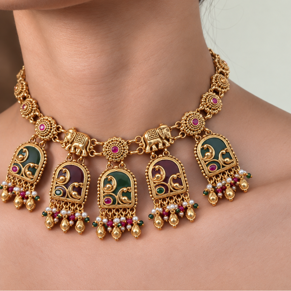 Kaveri Necklace Set