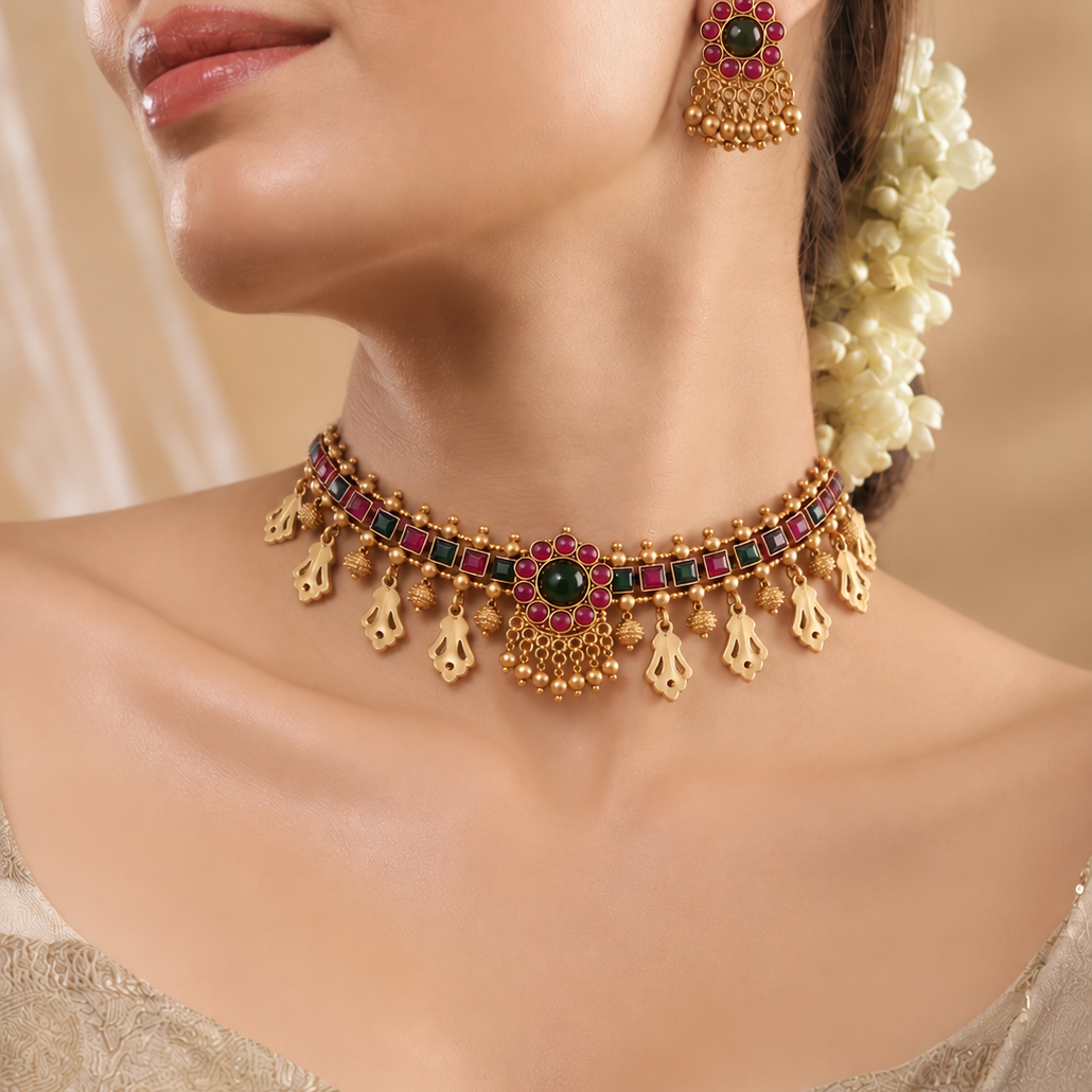 Meenakshi Necklace Set