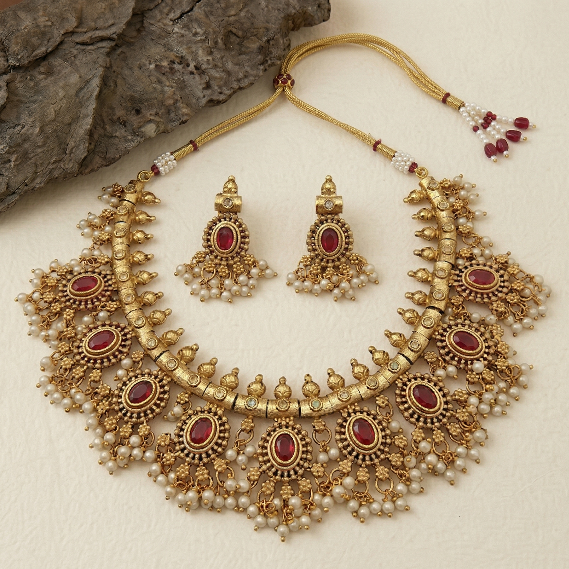 Ratna Kanti Vilasam Choker Set