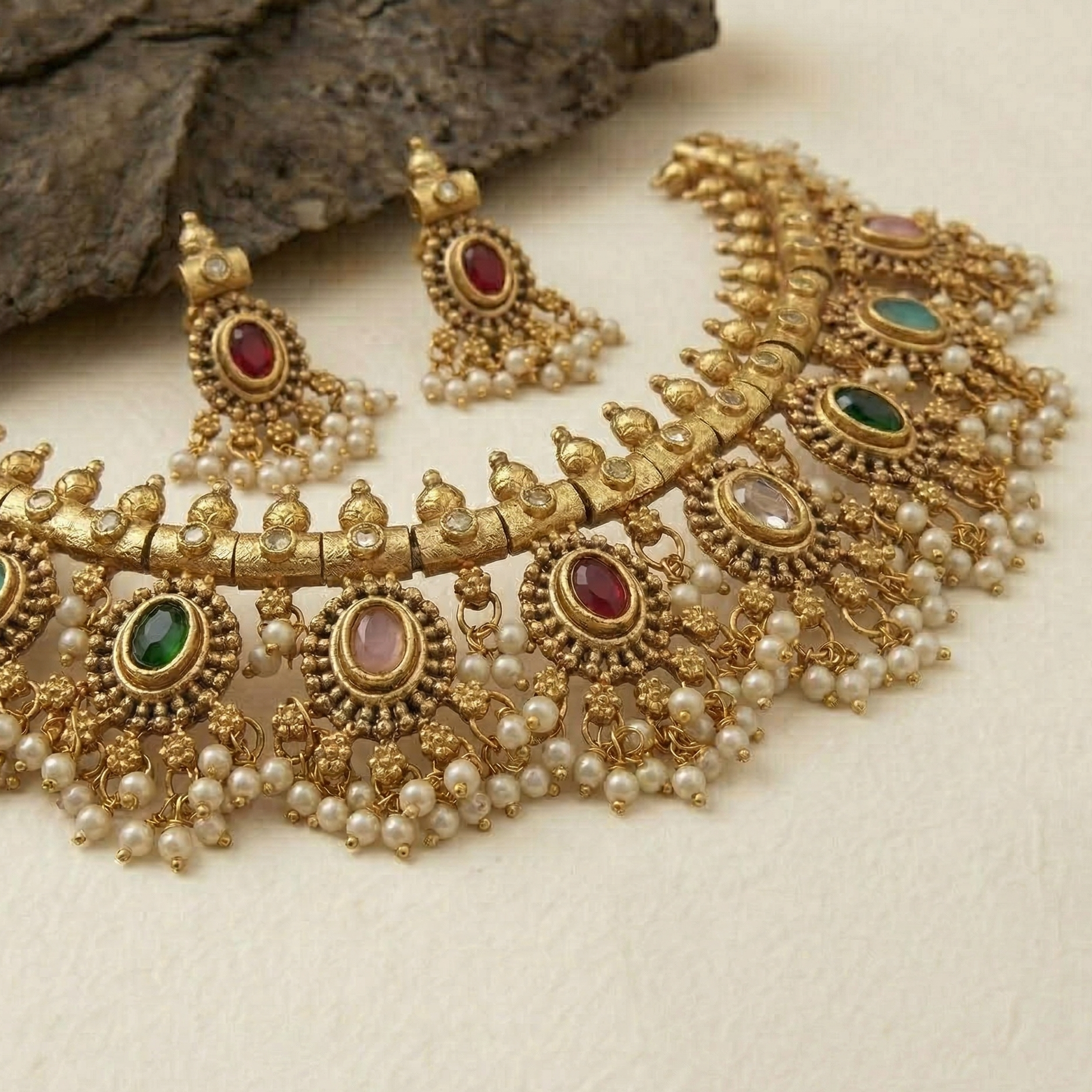 Ratna Kanti Vilasam Choker Set