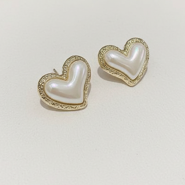 Bluestone Heart Earrings