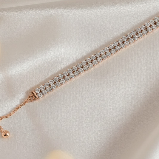 The Rosegold Diamond Bracelet