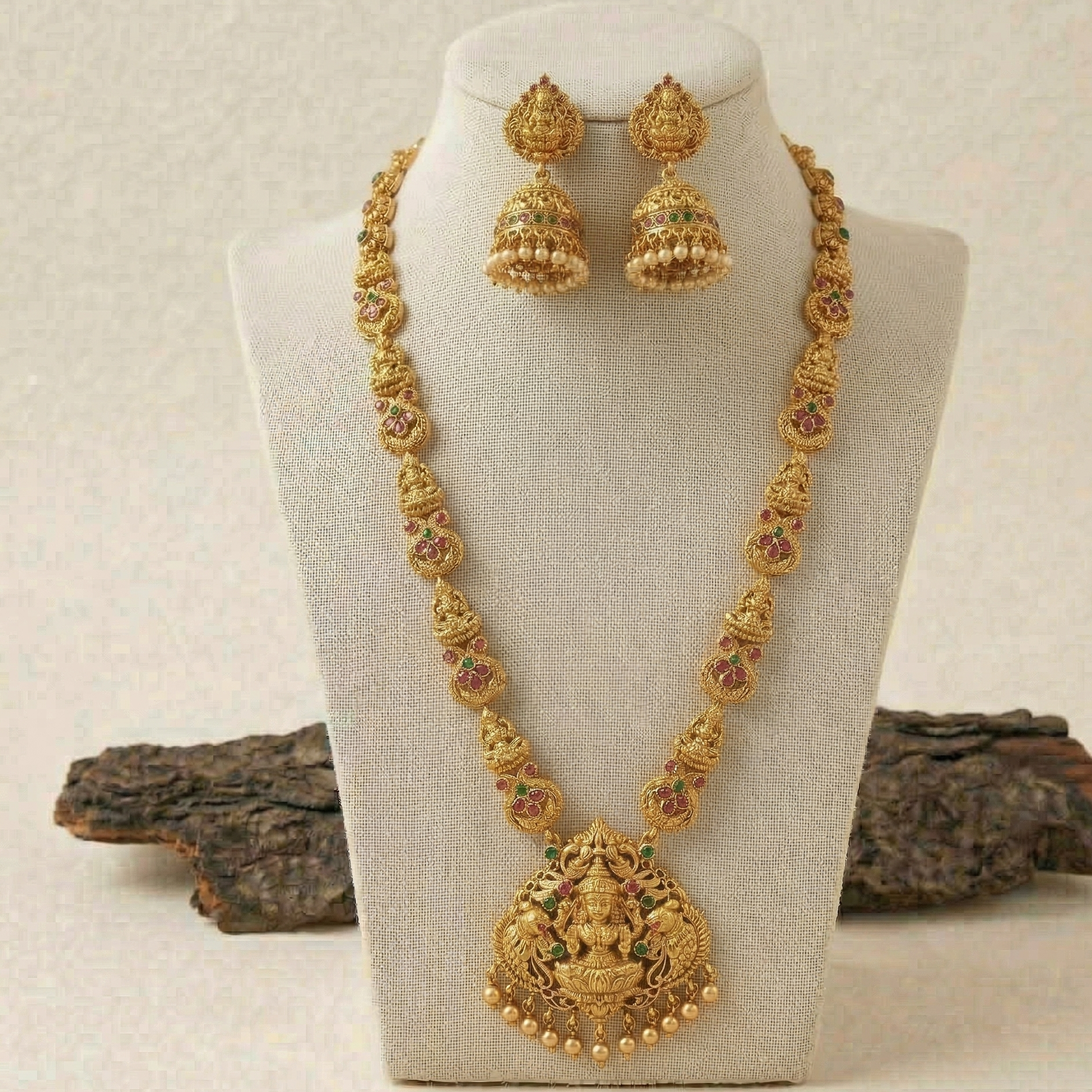 Lakshmi Padma Vilasam Haram Set