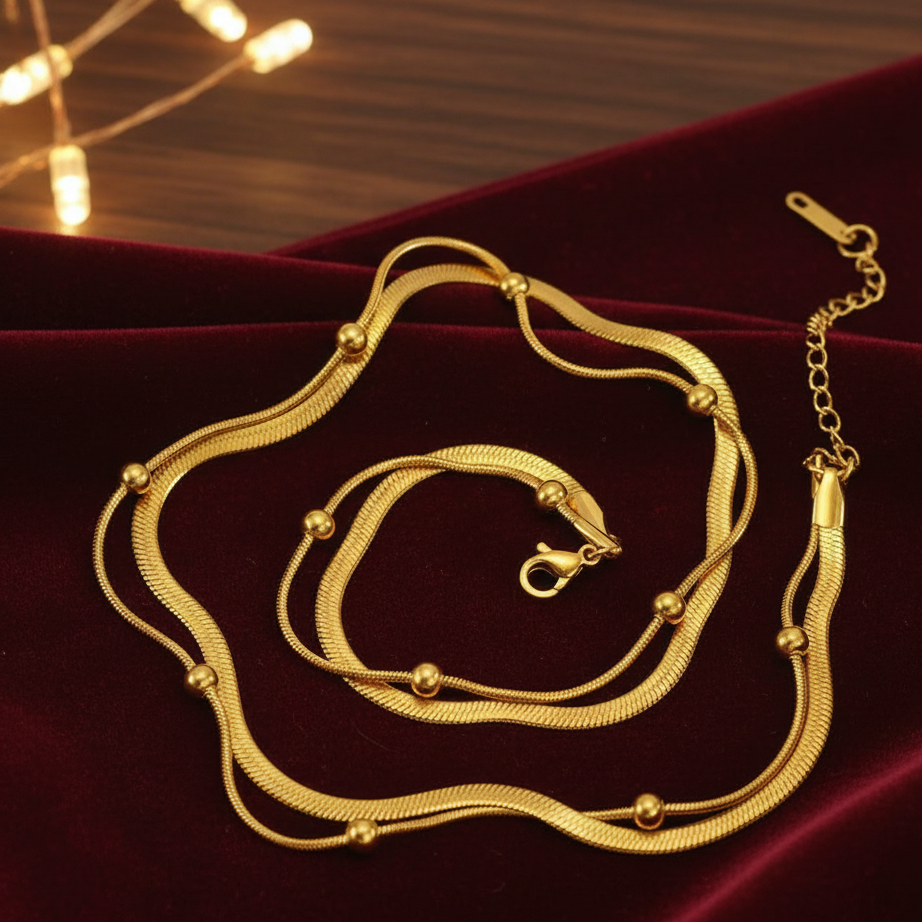 Mini Ball Snake Anklet