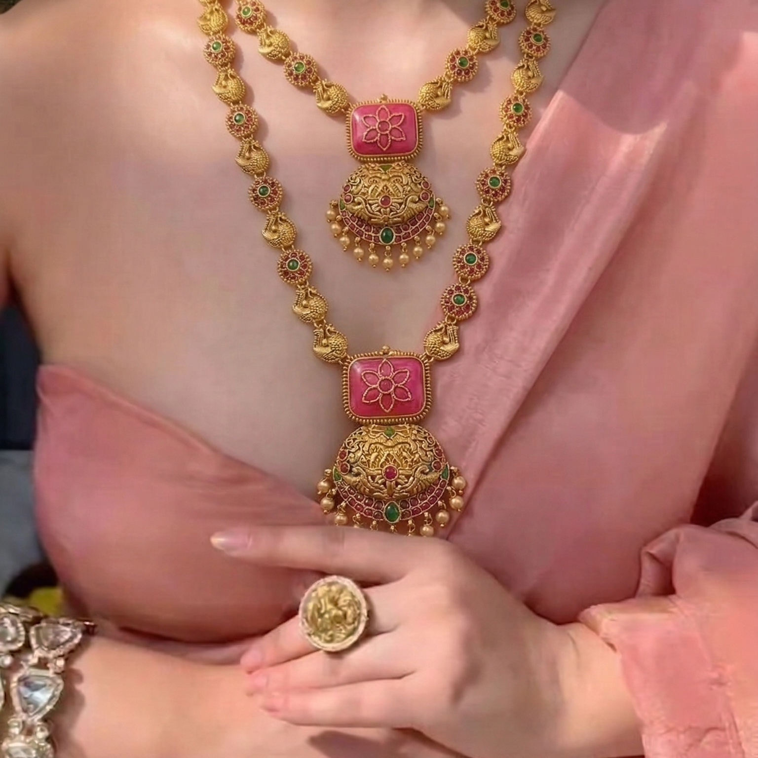 Padma Ratna Dwi-Haaram Set