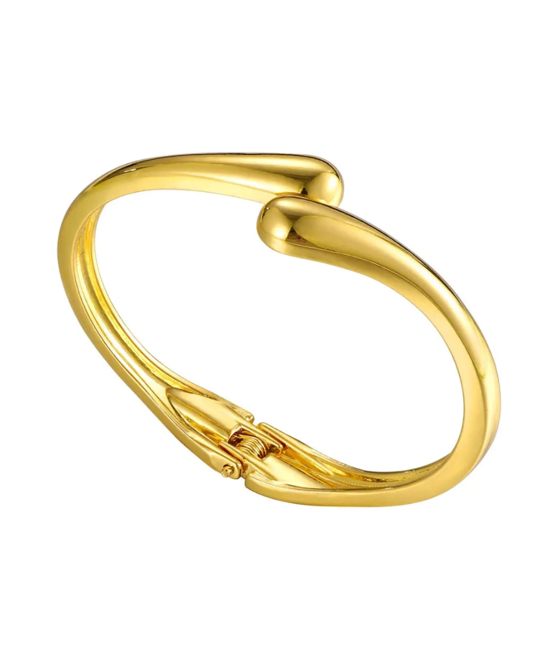 Chunky Gold Statement Bangle Set