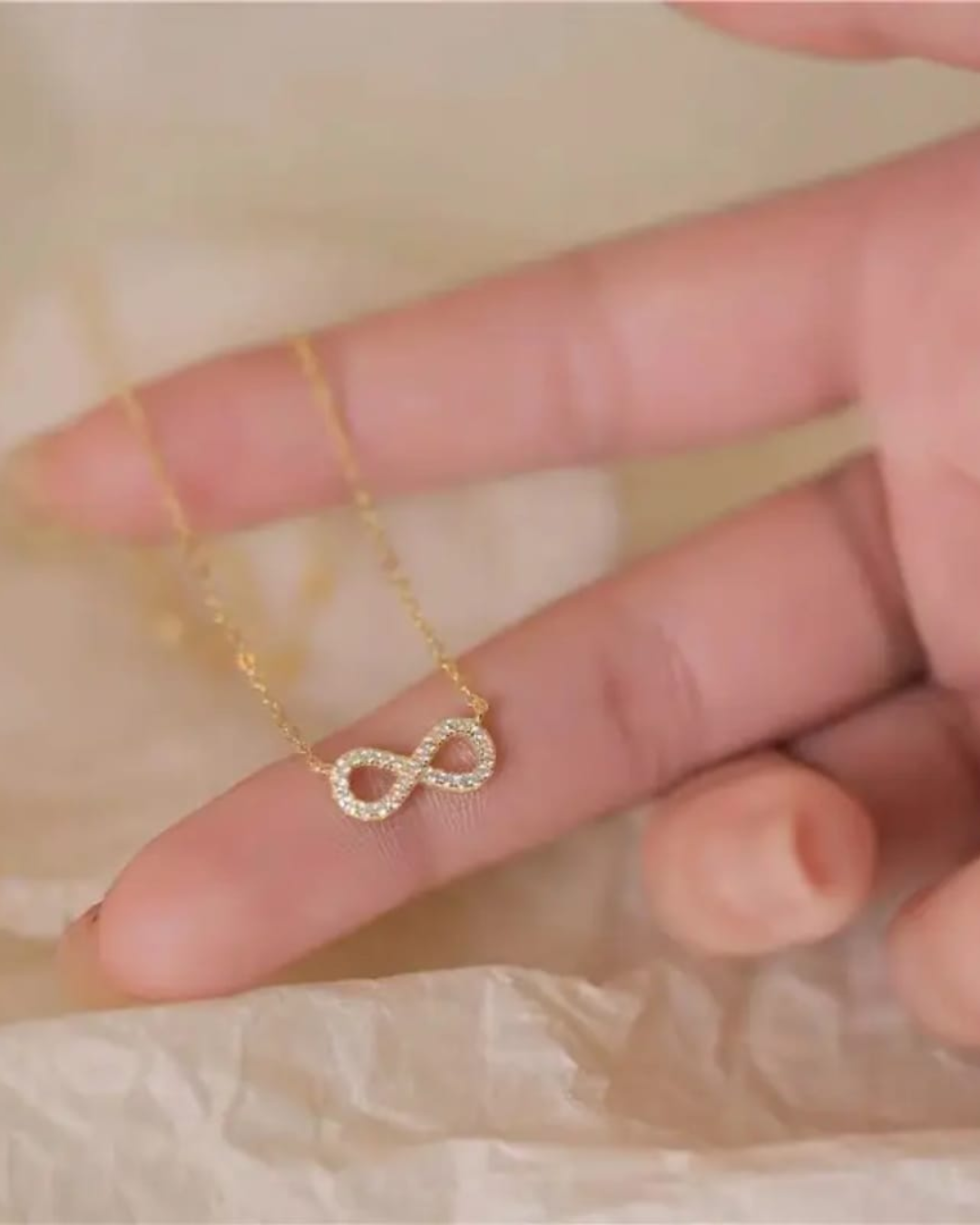 Infinity Line Necklace