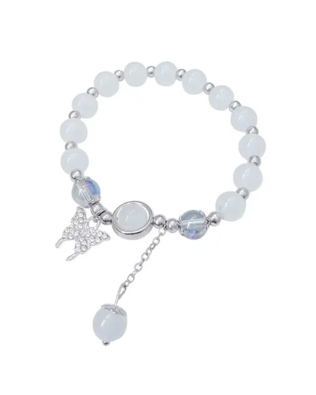 Moonstone Butterfly Bracelet