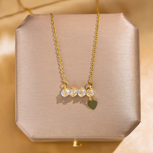 Forever Code Charm Necklace