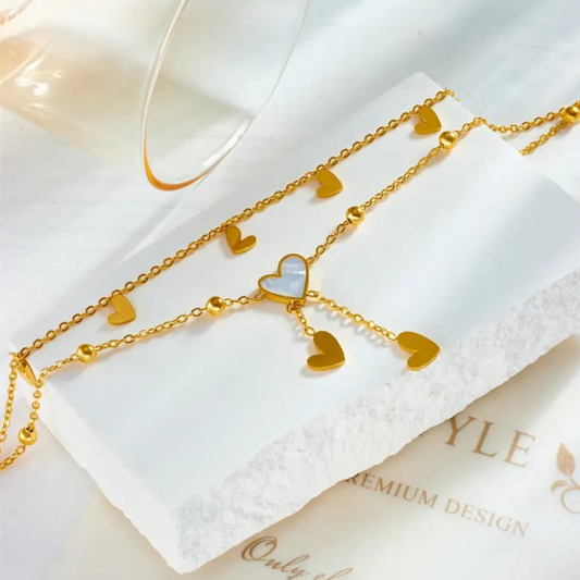 The Sweetheart Charm Anklet
