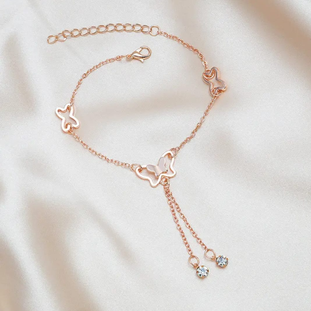 Whimsical Wings Anklet & Bracelet
