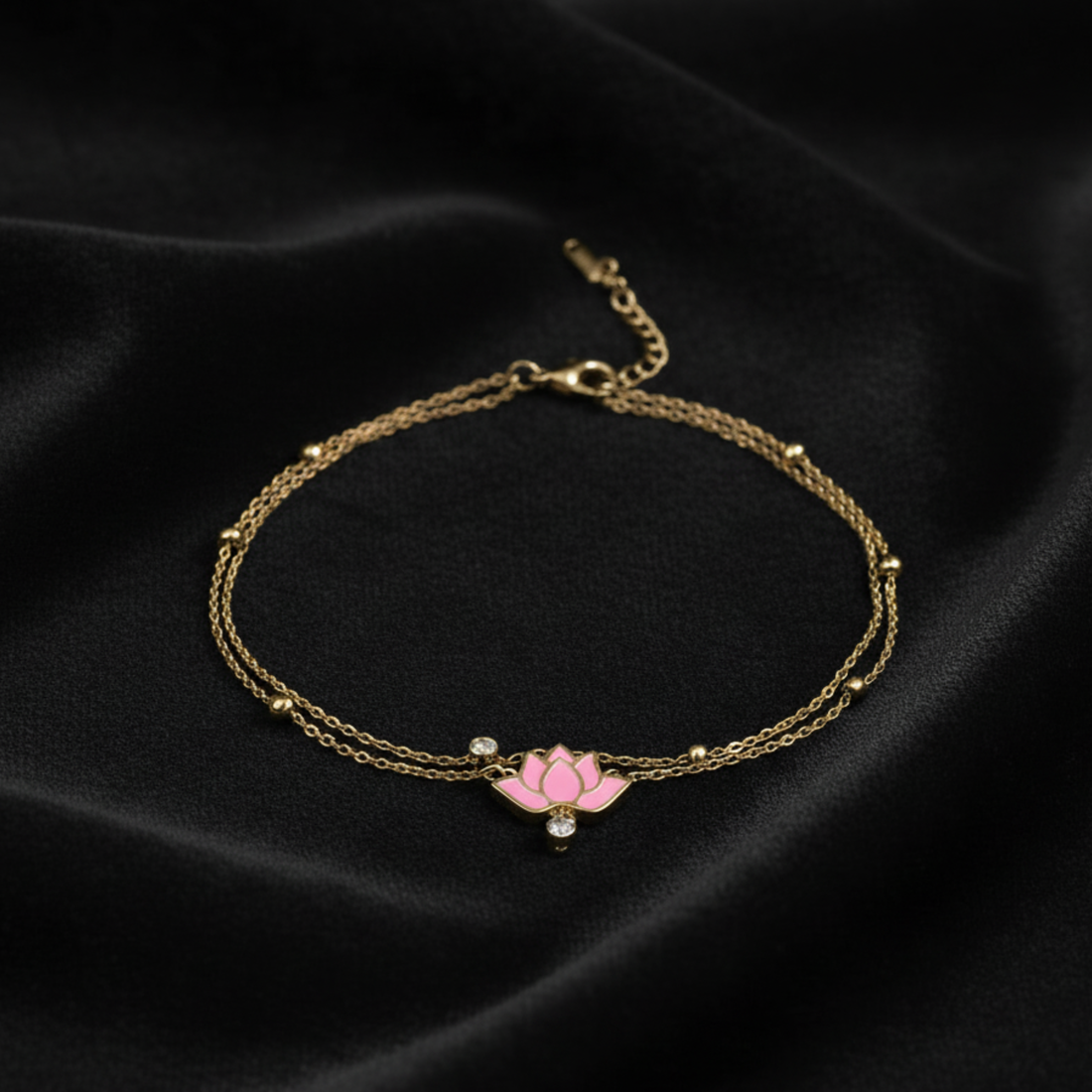 The Lotus Anklet
