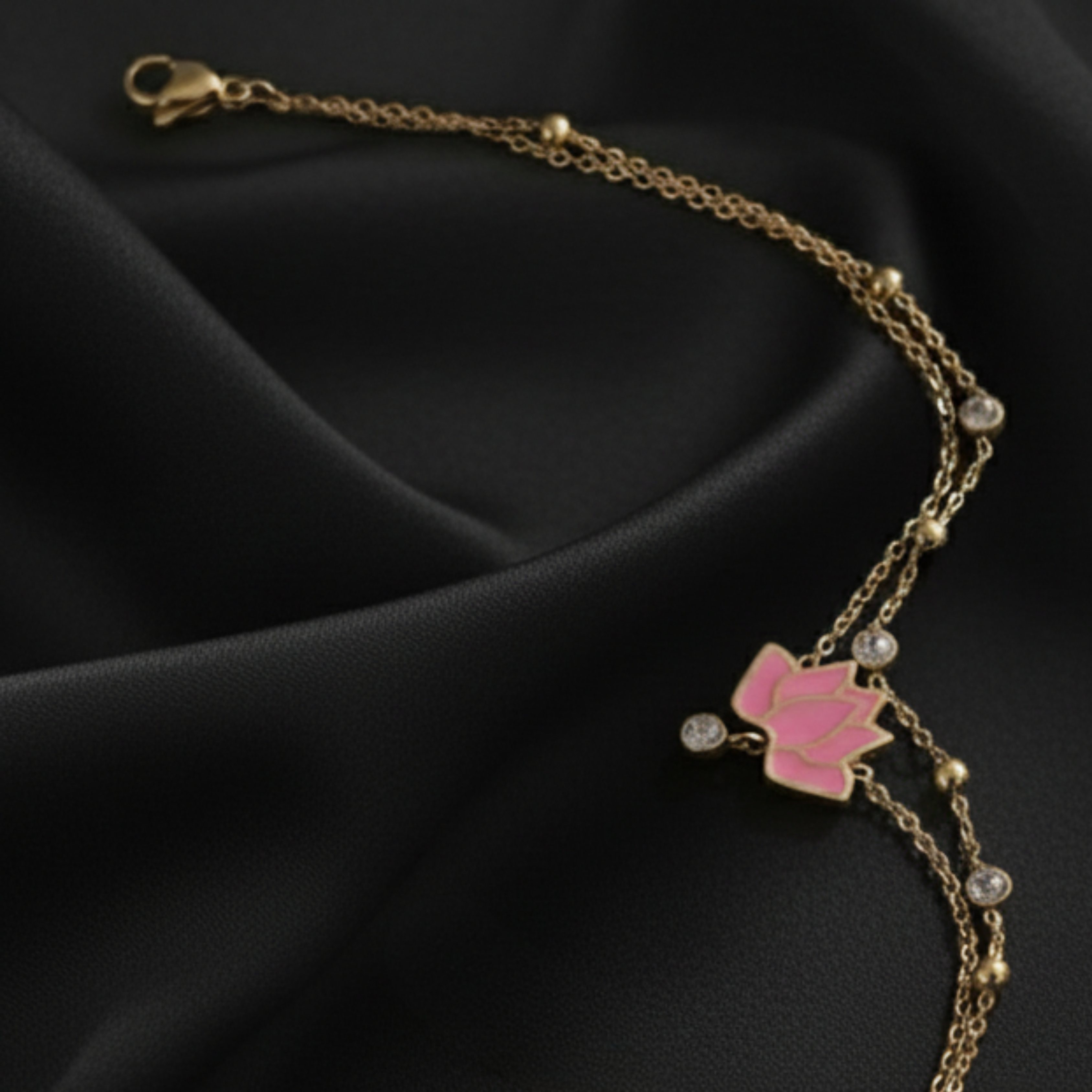 The Lotus Anklet