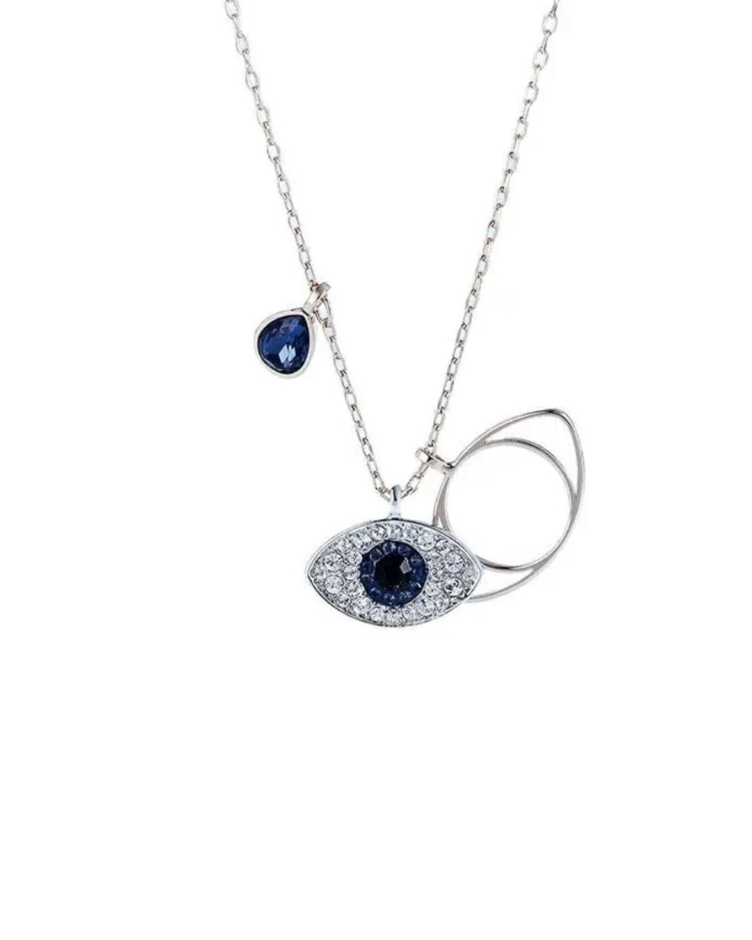 Evil Eye Silver Necklace