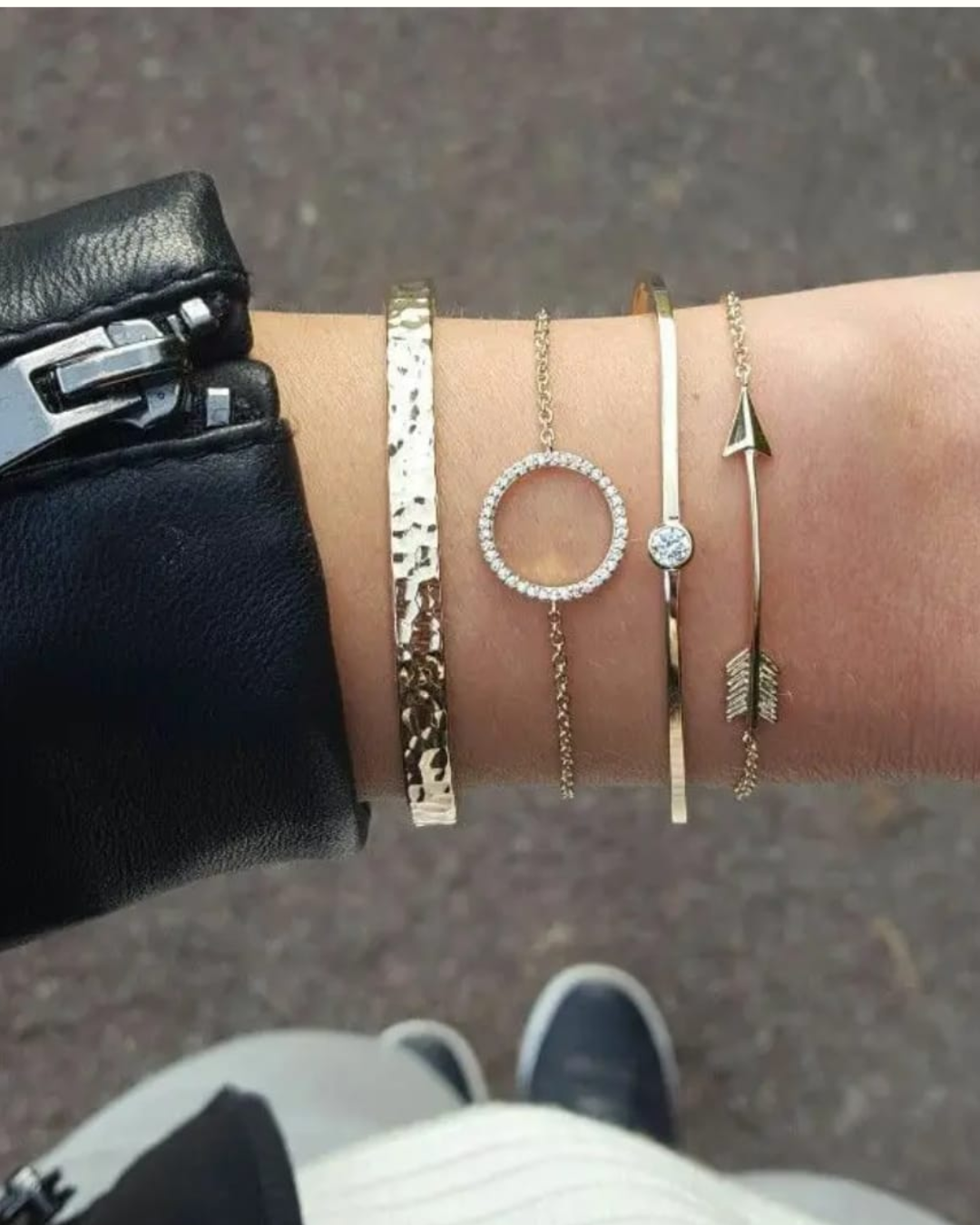 The Golden Harmony Bracelet Set