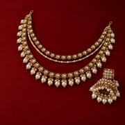 Paro Haar-Earchain & Maang Tikka Set