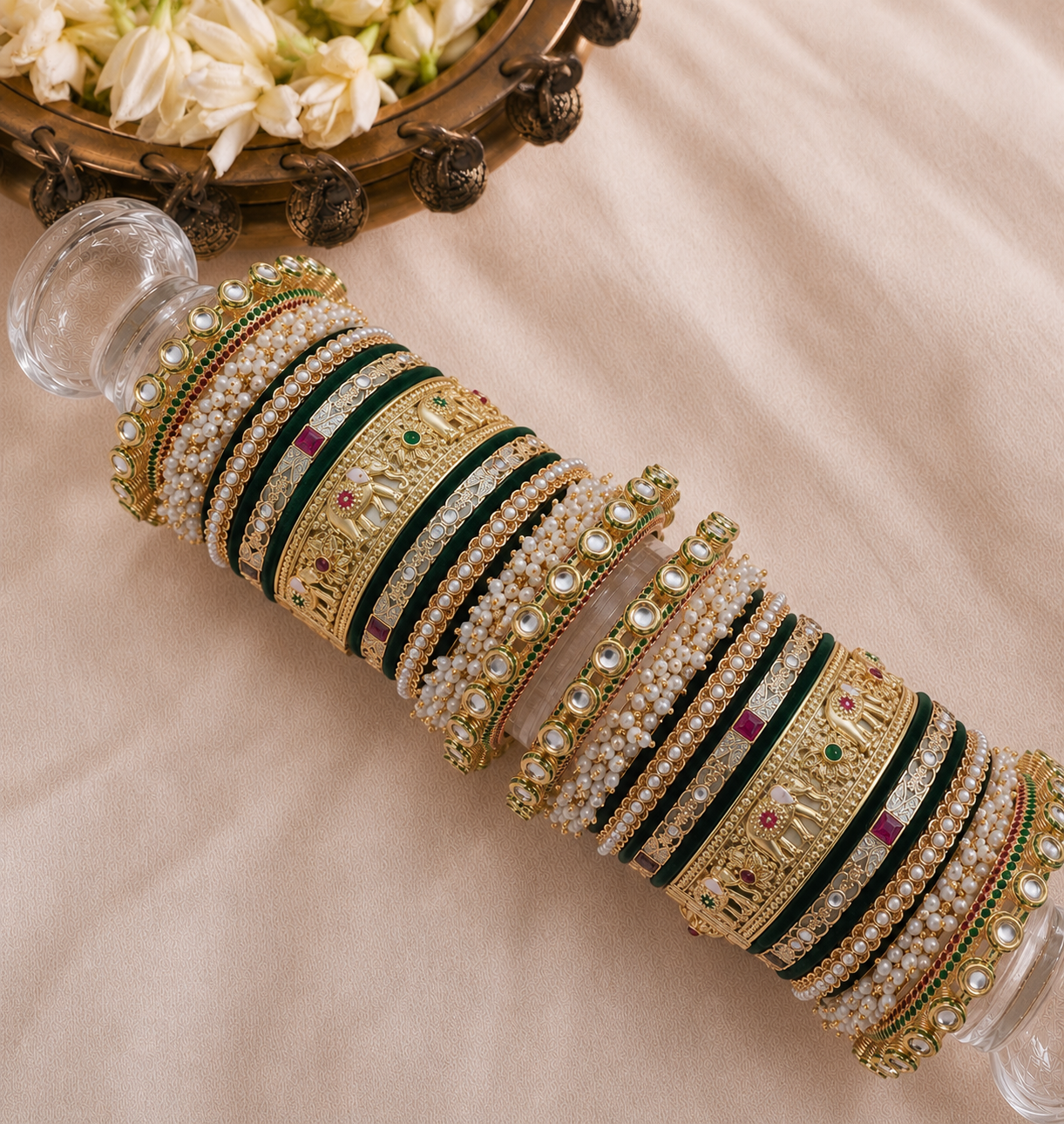 Rajwadi Bridal Bangle
