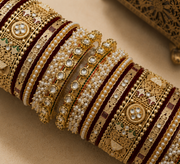 Rajwadi Bridal  Kundan Bangle