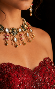 Heirloom Kundan Choker Set