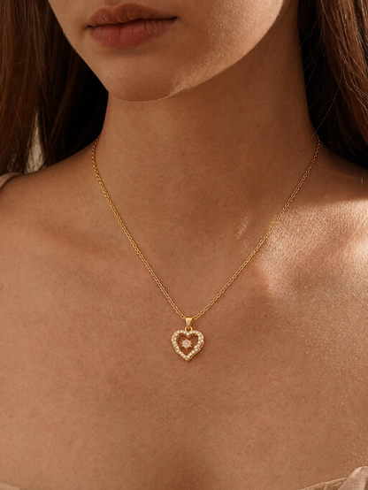 Celeste Heart Necklace