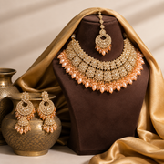 Aaradhya Pearl Kundan Set