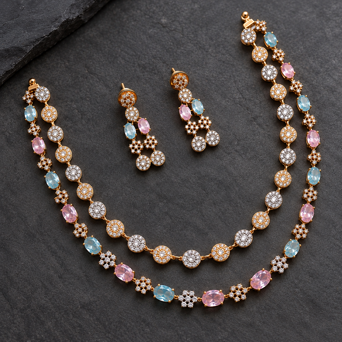 Tara AD Necklace Set
