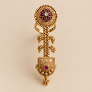 Kundan Padmika Ring