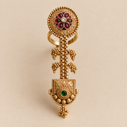 Kundan Padmika Ring