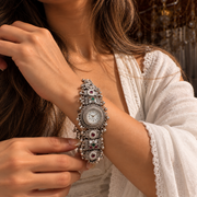 Meher Silver Heritage Watch