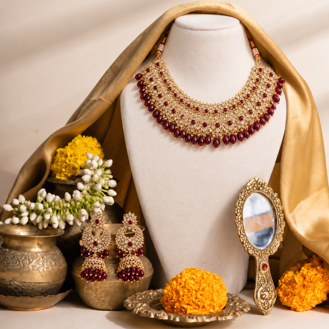 Raktima Kundan Set