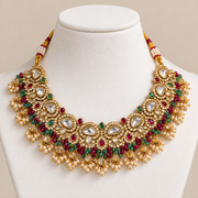Ishwari Kundan Meenakari Set