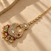 Ishwari Kundan Meenakari Set