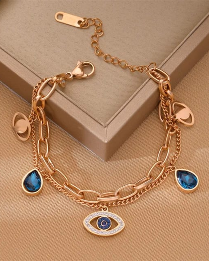 Evil Eye Link Bracelet