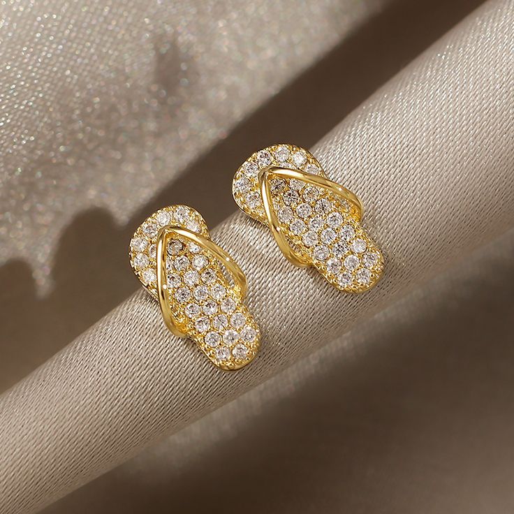 Coastal Charm Flip-Flop Studs