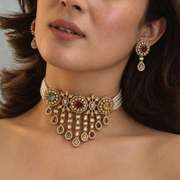 Sabyasachi-Inspired Multicolour Pearl Haar