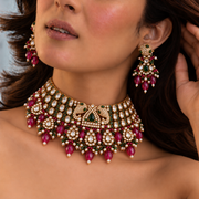Rani Mrinalini Kundan Choker Set