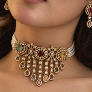 Sabyasachi-Inspired Multicolour Pearl Haar