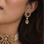 Sabyasachi-Inspired Multicolour Pearl Haar