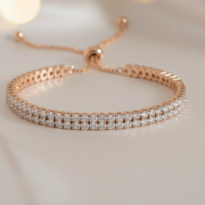 The Rosegold Diamond Bracelet