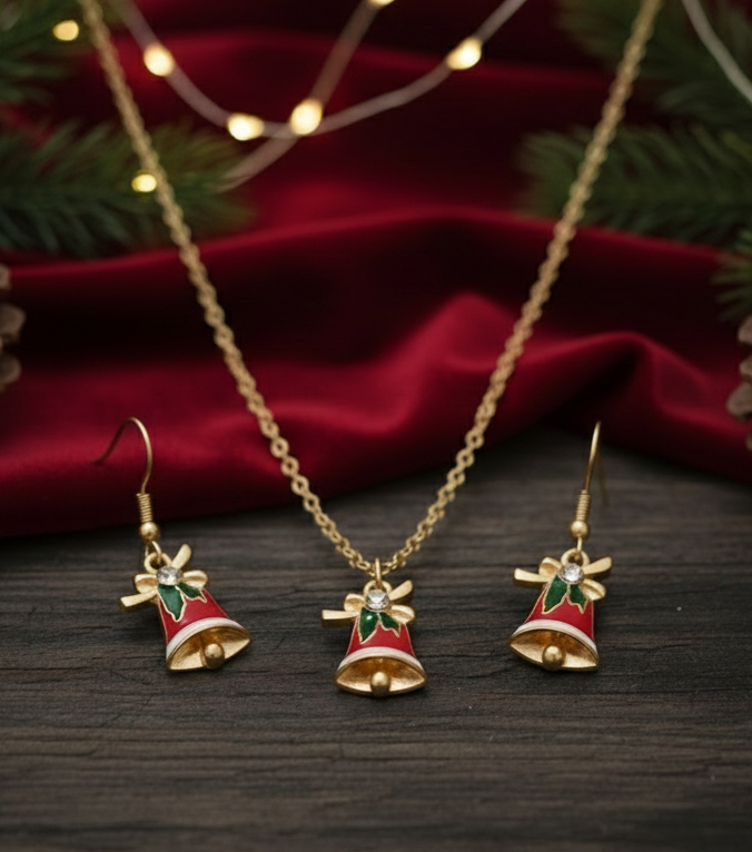 Merry Chime Christmas Jewelry Set