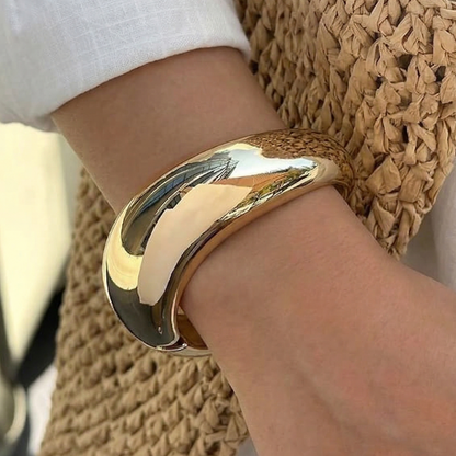 Earth Tone Statement Bangle Stack