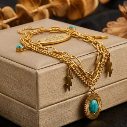 Zyra Power Charm Bracelet