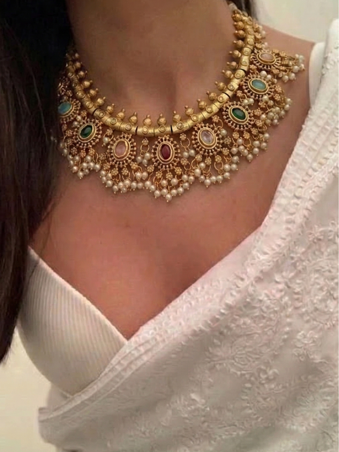 Ratna Kanti Vilasam Choker Set
