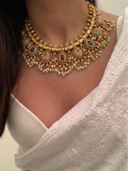 Ratna Kanti Vilasam Choker Set