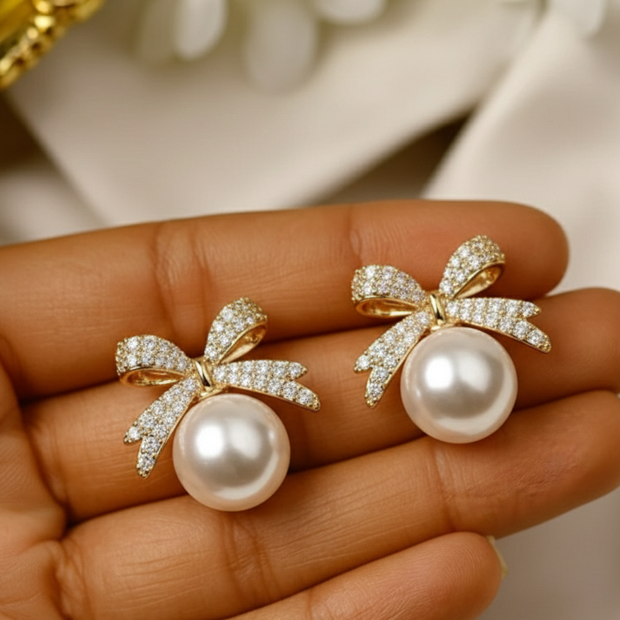 Antique Rhinestone Classic Studs