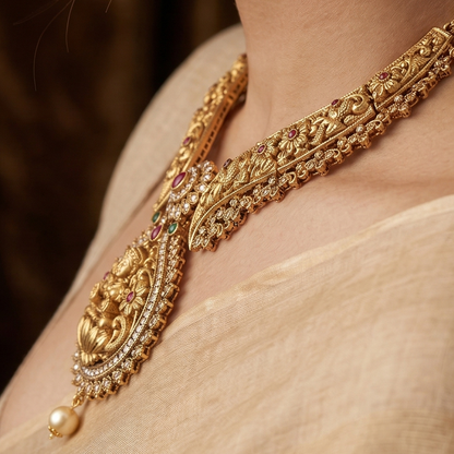 Lakshmi Vardhini Temple Choker Set
