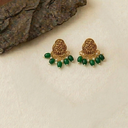 Pushpa Kundan Necklace Set