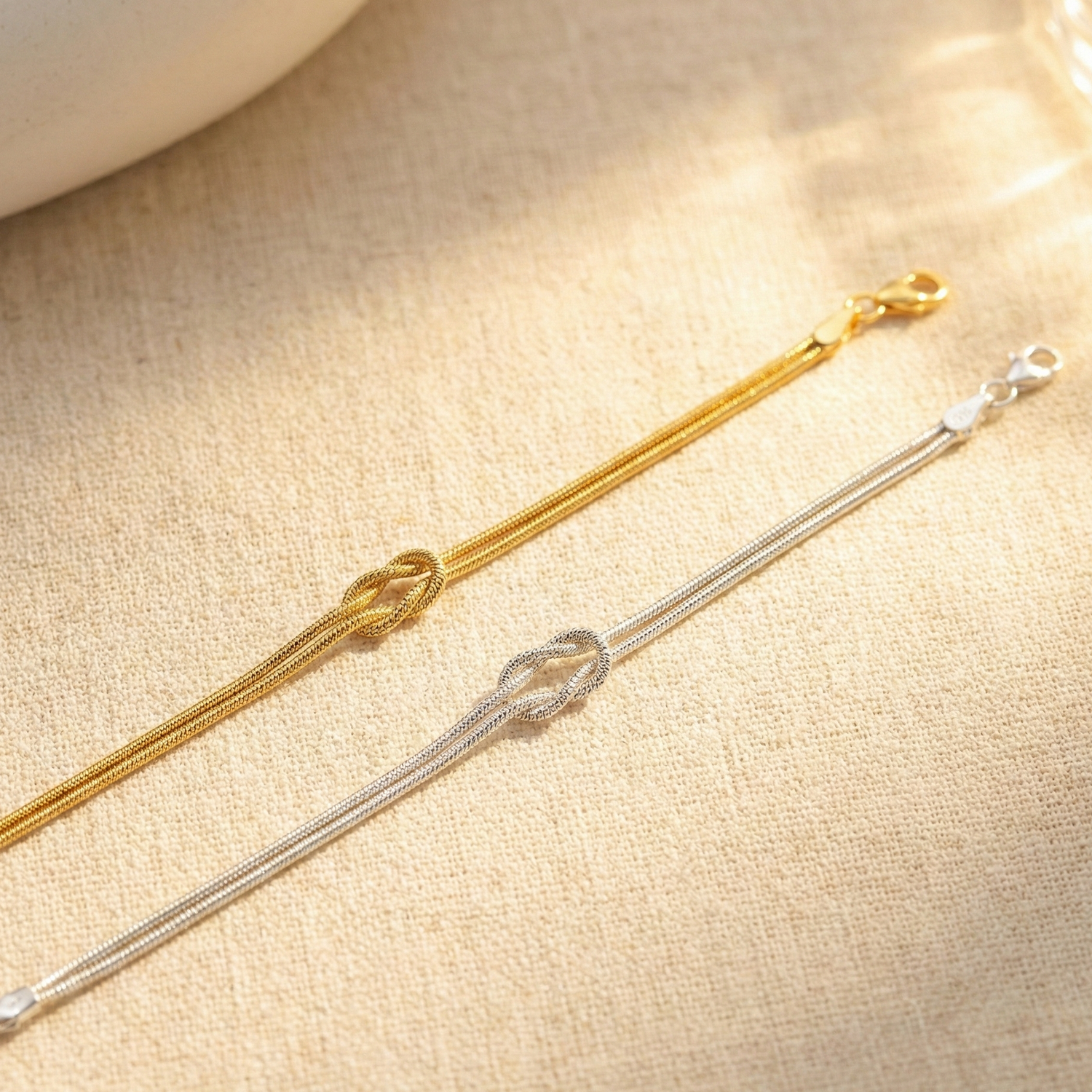 Forever Knot Bracelet(SET of 2)