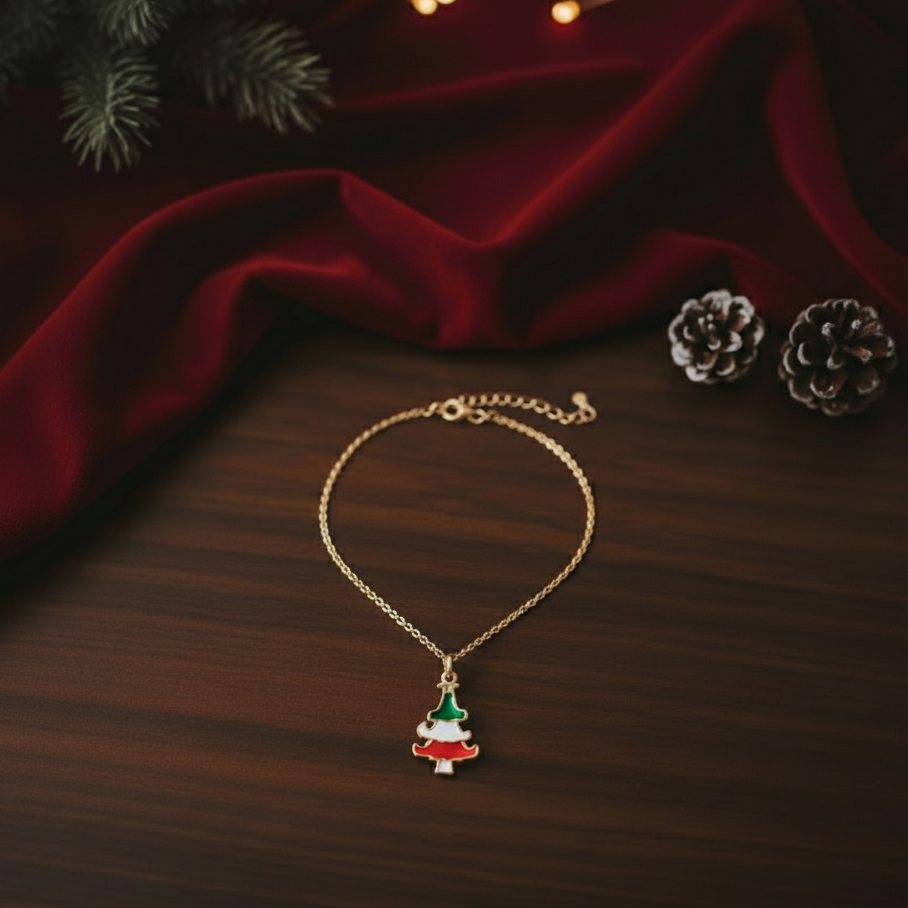 Frosted Belle Christmas Jewelry Set